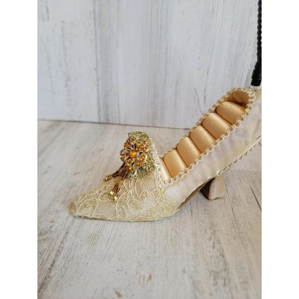 Victorian shoe jewelry accessory holder tree unique vintage home decor